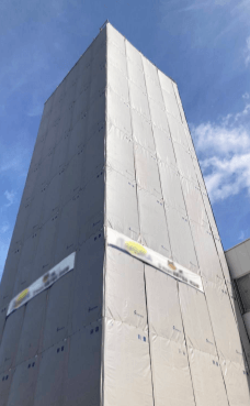 解体工事足場全般写真