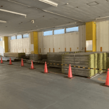 解体工事足場全般写真