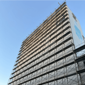 某立体駐車場解体現場